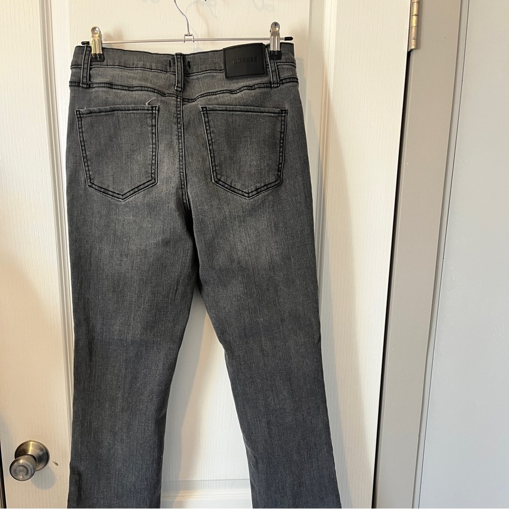 Express Women's Gray bootcut Jeans size 10 - Picture 8 of 13